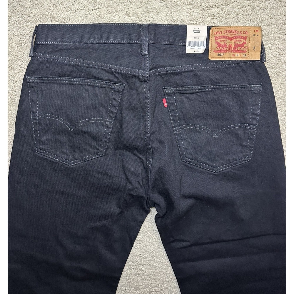 Levi's 501 Original Fit Classic Straight Leg Jeans Pants Denim Men Size 36x32